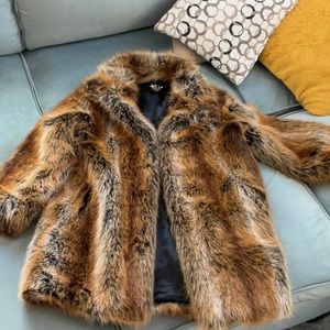 Warm Faux Fur Coat